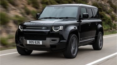 Land Rover Defender - front tracking